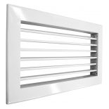 1VA-100х450 решетка однорядная алюминиевая