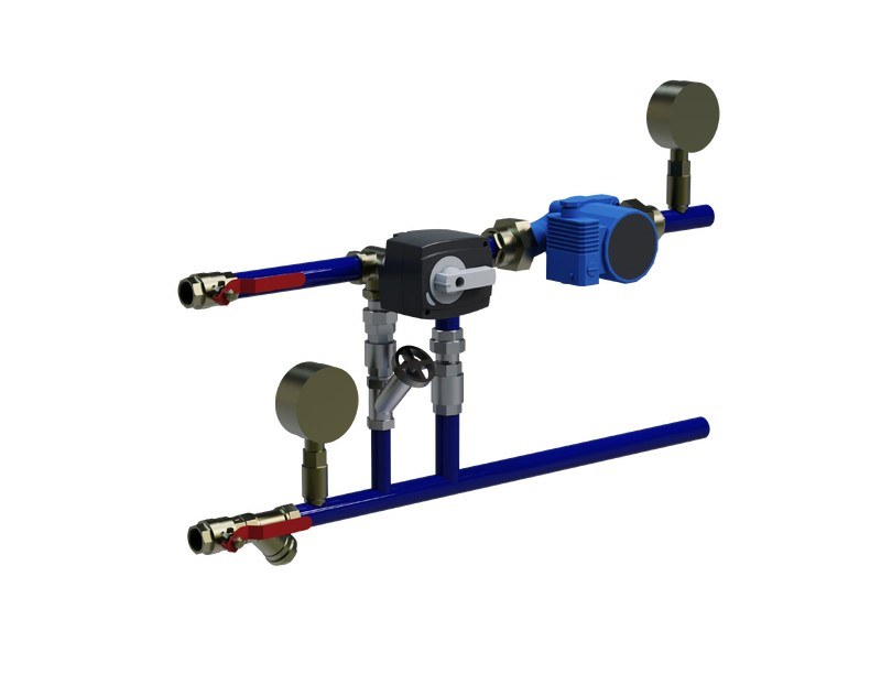 Смесительный узел на нагрев Komfovent PPU-HW-3R-20-6.3-W3-M-IMP