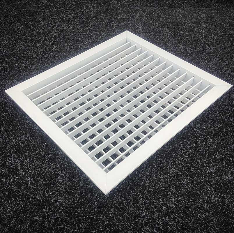 Двухрядная регулируемая вентиляционная решетка ДВР