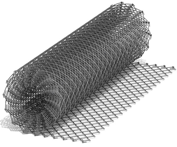 Неоцинкованная в рулонах 1,4 20х20