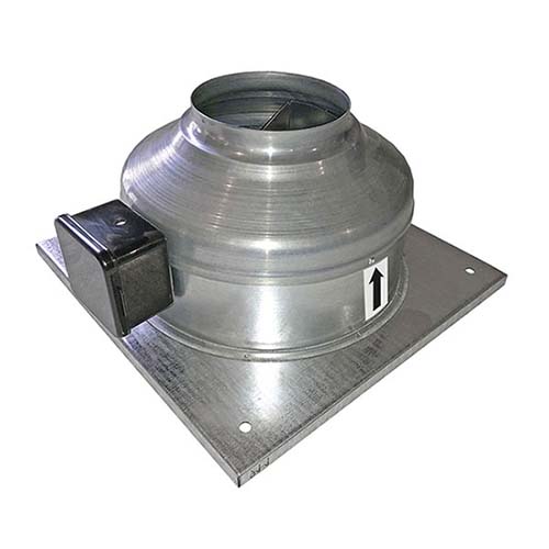 Вентилятор Ванвент ВКВ-ФП 200Е (ebmpapst) приточный канальный на квадратном фланце (900 m³/h)