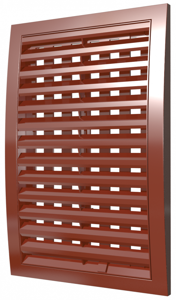 Решетка вентиляционная РРПН разъемная регулируемая 180х250 ASA Terracotta ERA STREETLINE