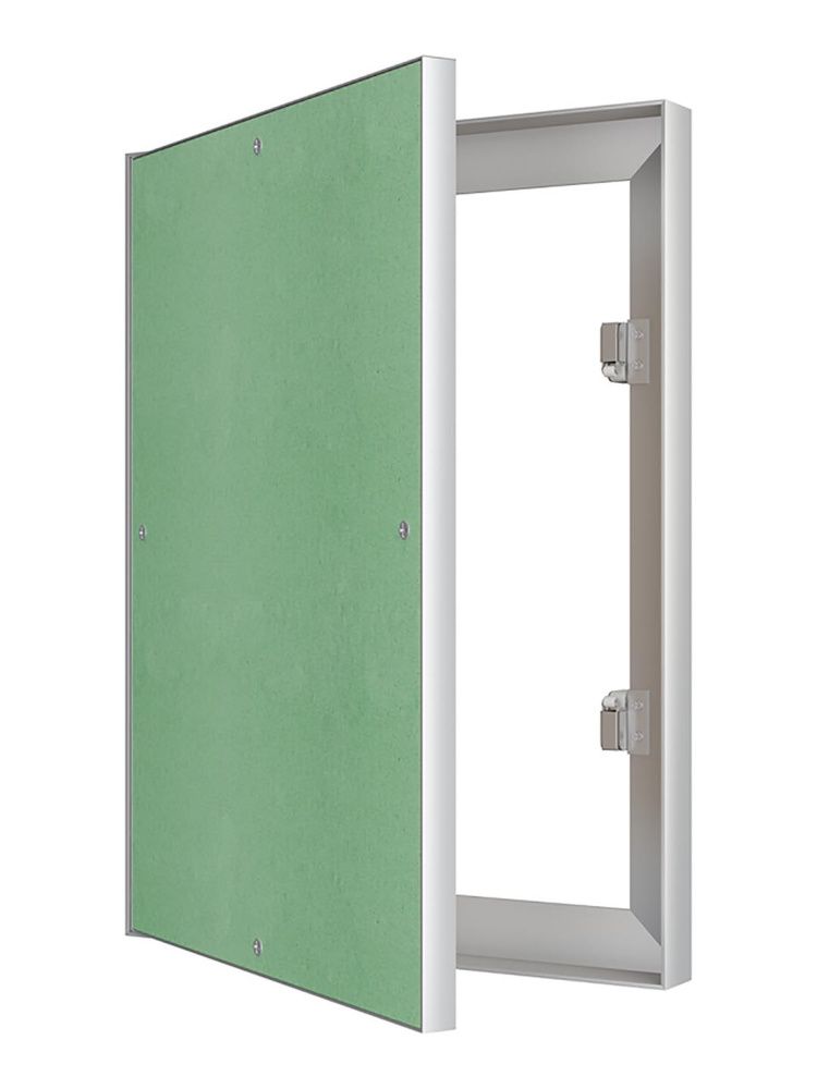 Люк ревизионный ЛПК 300х400 скрытый монтаж алюминий EVECS