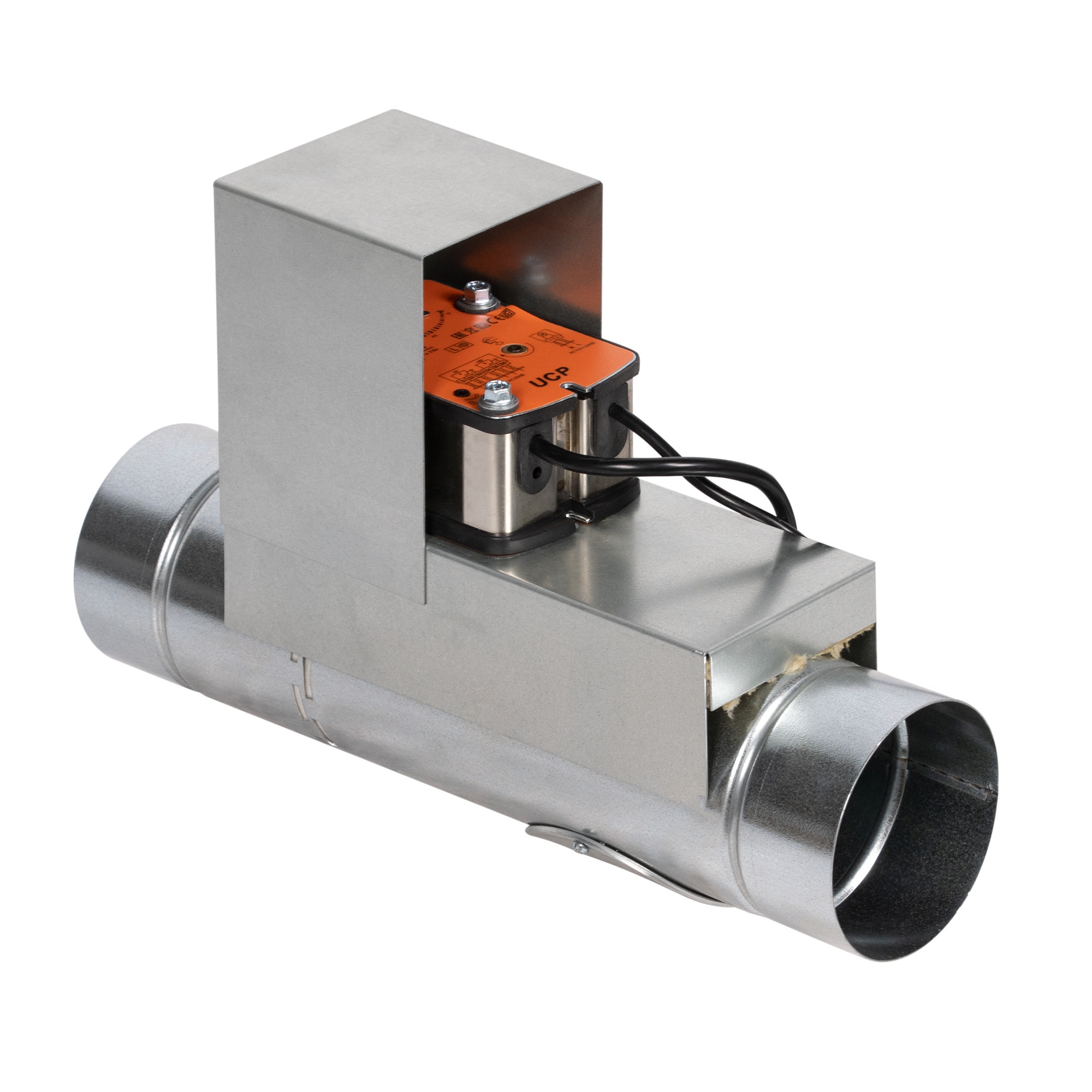 Клапан противопожарный SHUFT SHFDO-90-O-d800-MB24-0-0-0-0