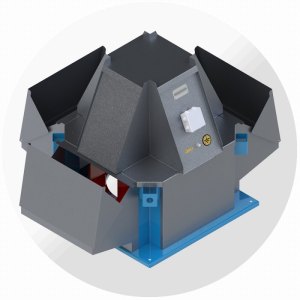 Крышный вентилятор ВКРВ №7,1, Ø710 мм