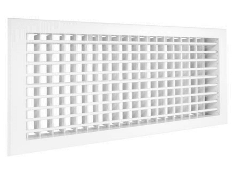 Настенная двурядная решётка ZILON 2 WA 700*300